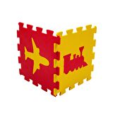 Matrax Eva Puzzle|33x33cm.X 7 Mm.| Taşıtlar